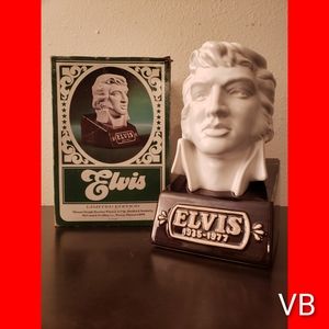 Vintage Elvis Prestley Bust Decanter.